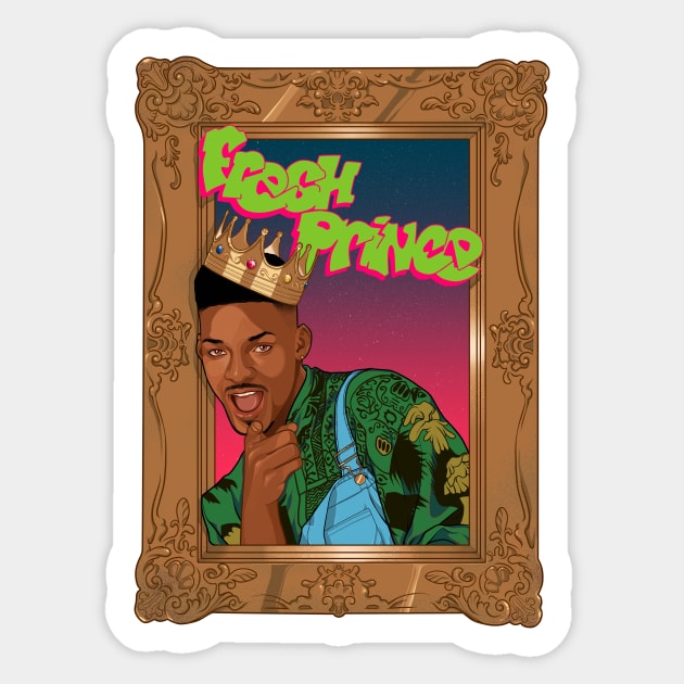 The Fresh Prince Sticker by RomyJones